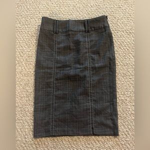 VINTAGE jean pencil skirt!